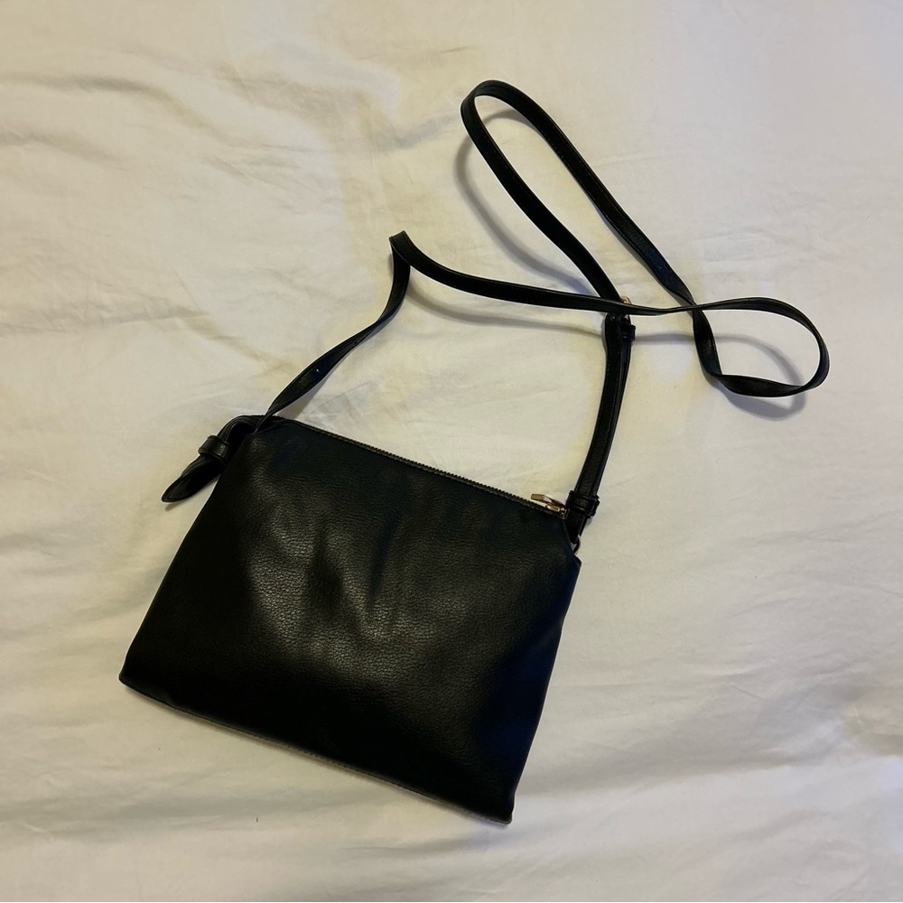 Elegant Black Crossbody Bag